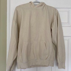 Brandy Melville Pale Yellow Hoodie